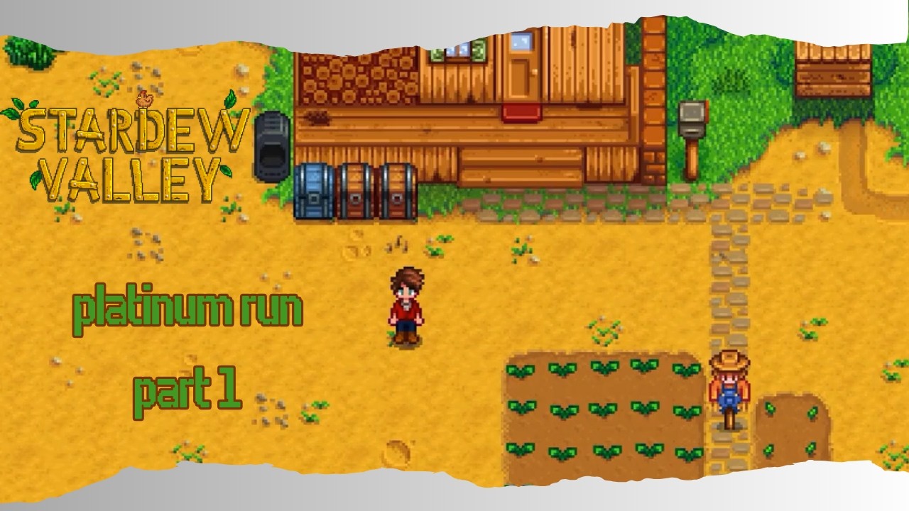 The first days of Spring! | Stardew Valley platinum playthrough part 1 | Twitch VOD (PS5)