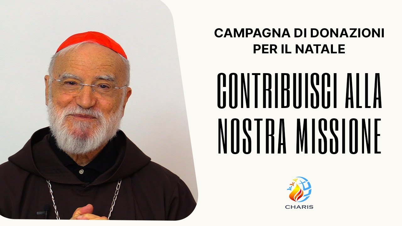Campagna di donazioni per il Natale | Card. Raniero Cantalamessa, O.F.M.Cap.