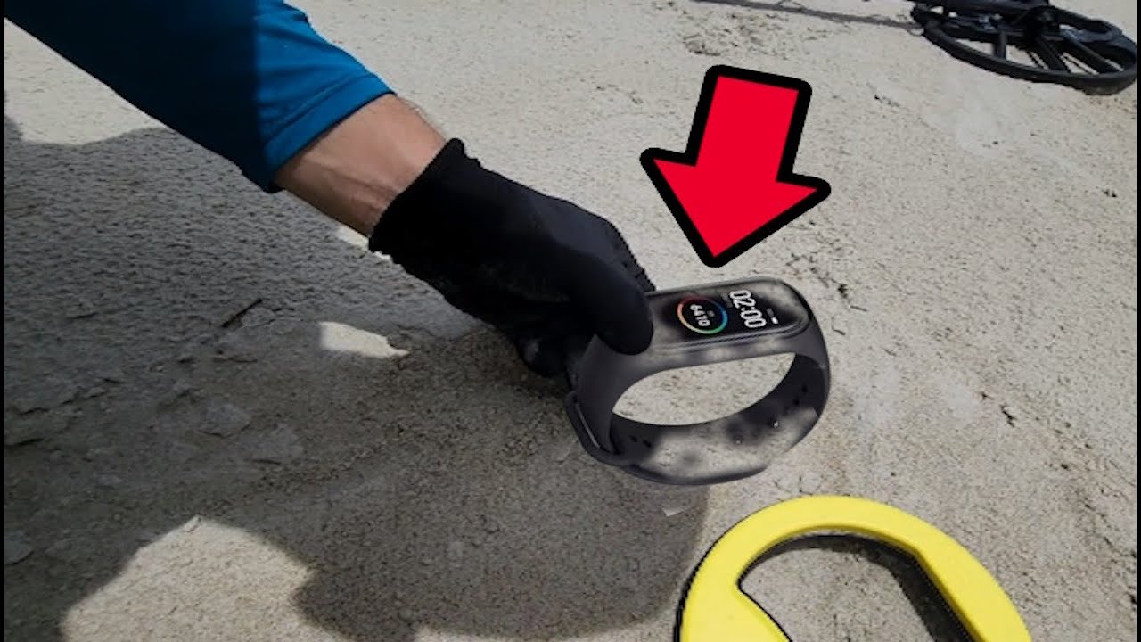Passei Detector de metais na Praia depois do Ano Novo