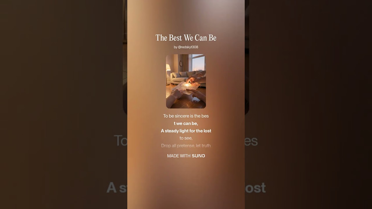 The Best We Can Be