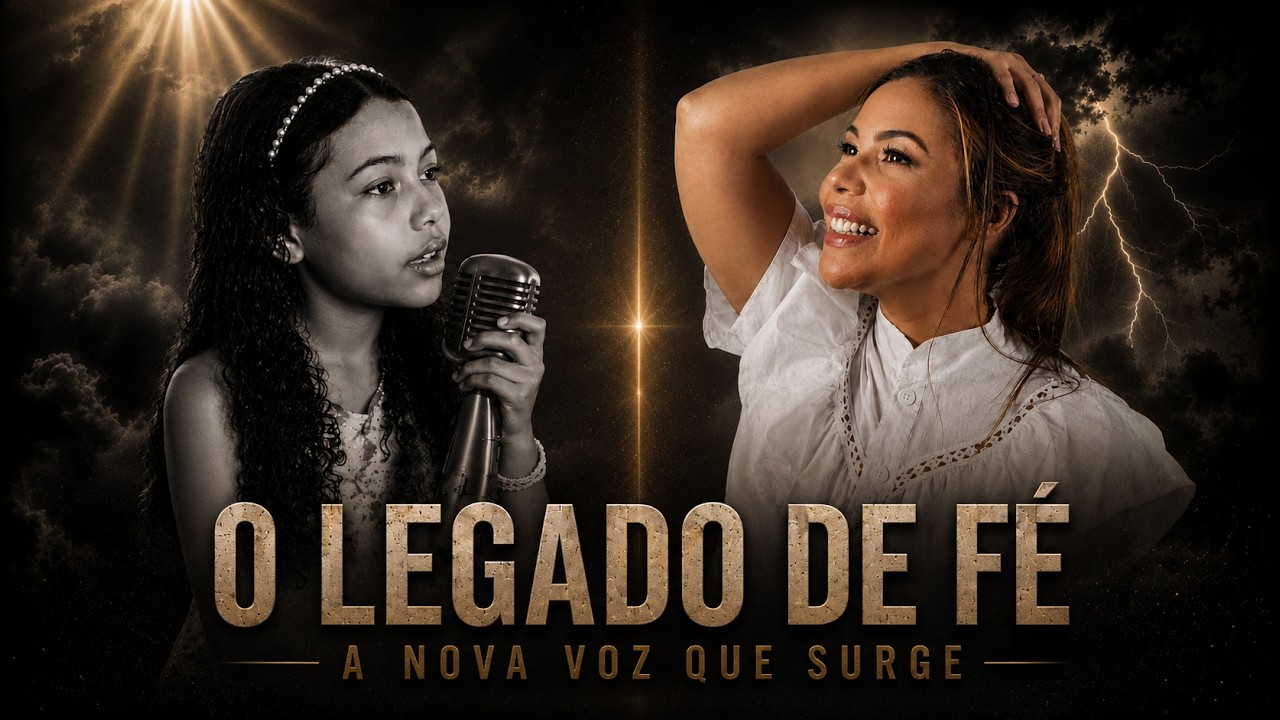 Filha de Amanda Vanessa CANTA e EMOCIONA o Brasil com FÉ e ESPERANÇA! 🎤