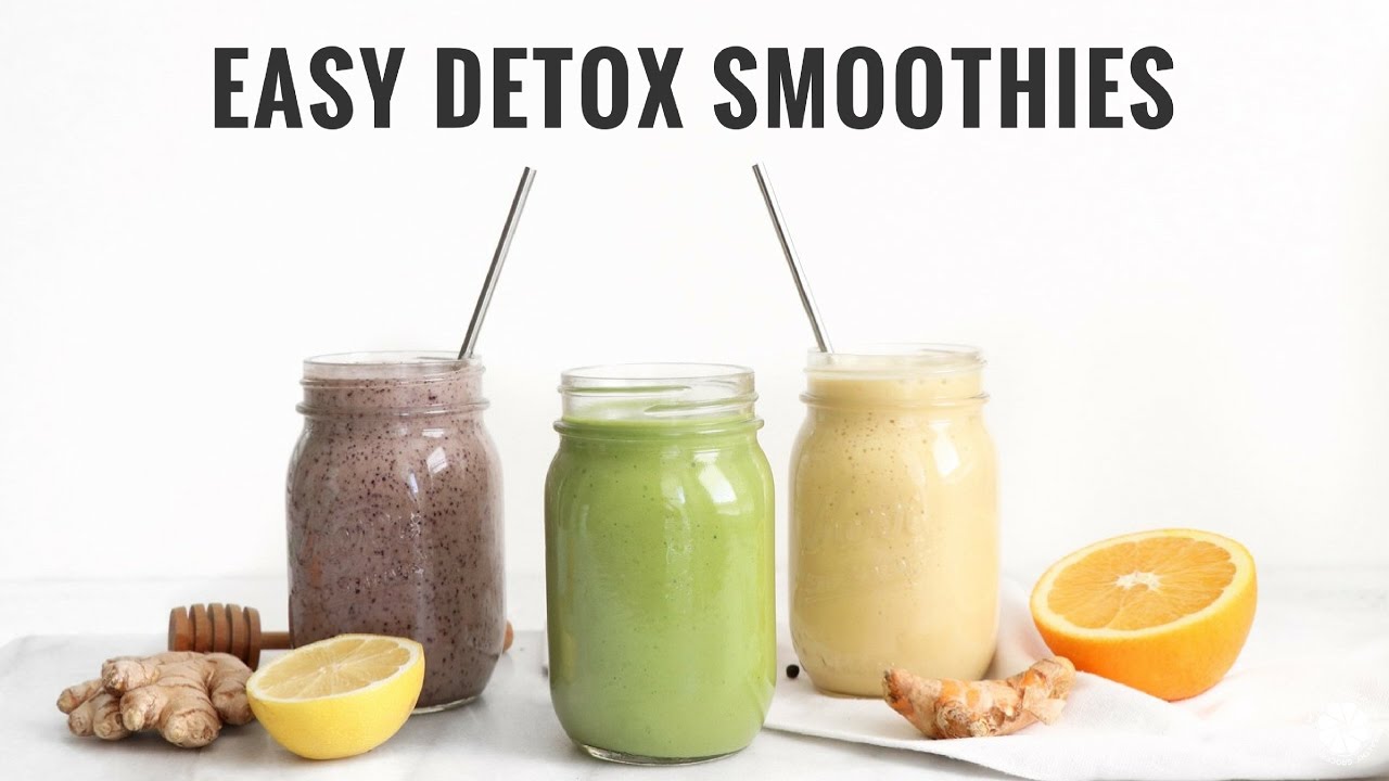 3 Detox Smoothies | Quick & Healthy Breakfast Recipes | Healthy Grocery Girl