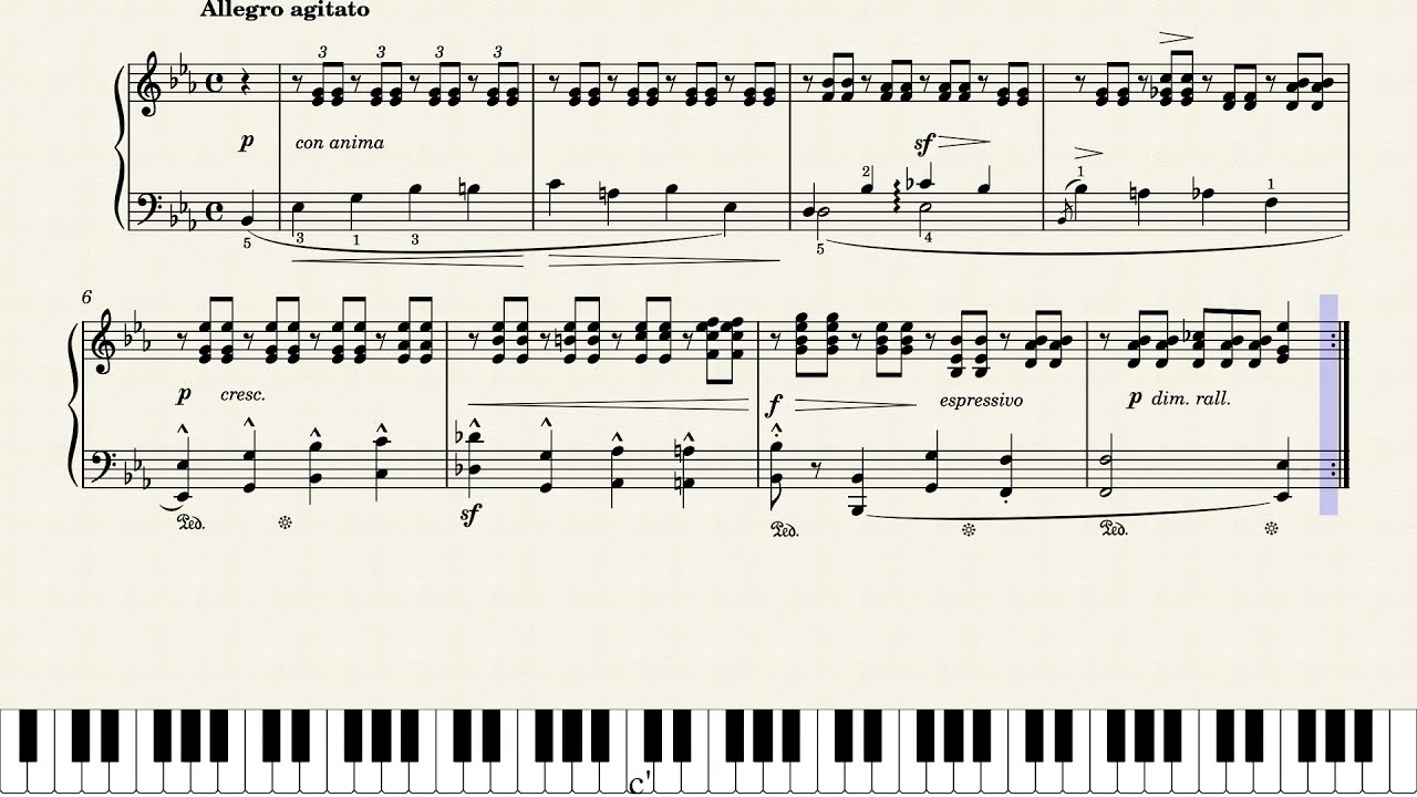 부르크뮐러 18, 16번 이별 |  Burgmüller 18 (Op.109) No.16 - La Séparation