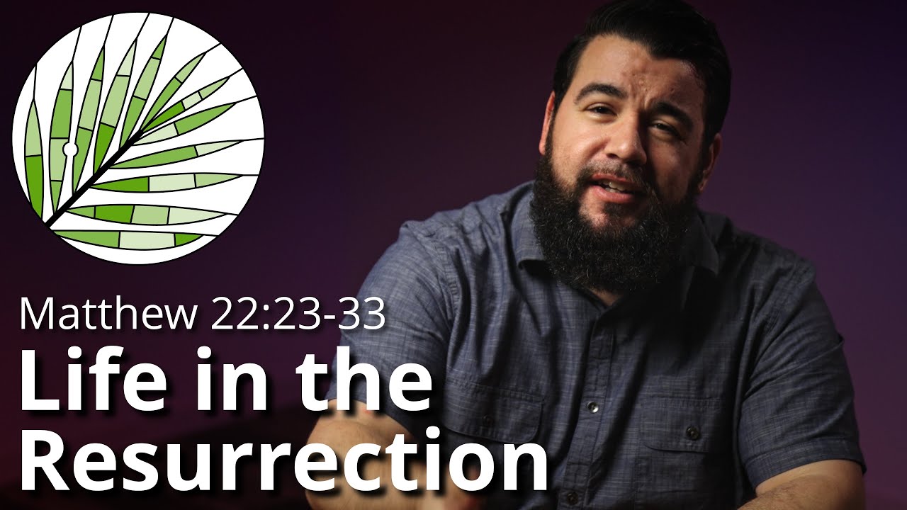 Jesus and the Sadducees | Matthew 22:23-33
