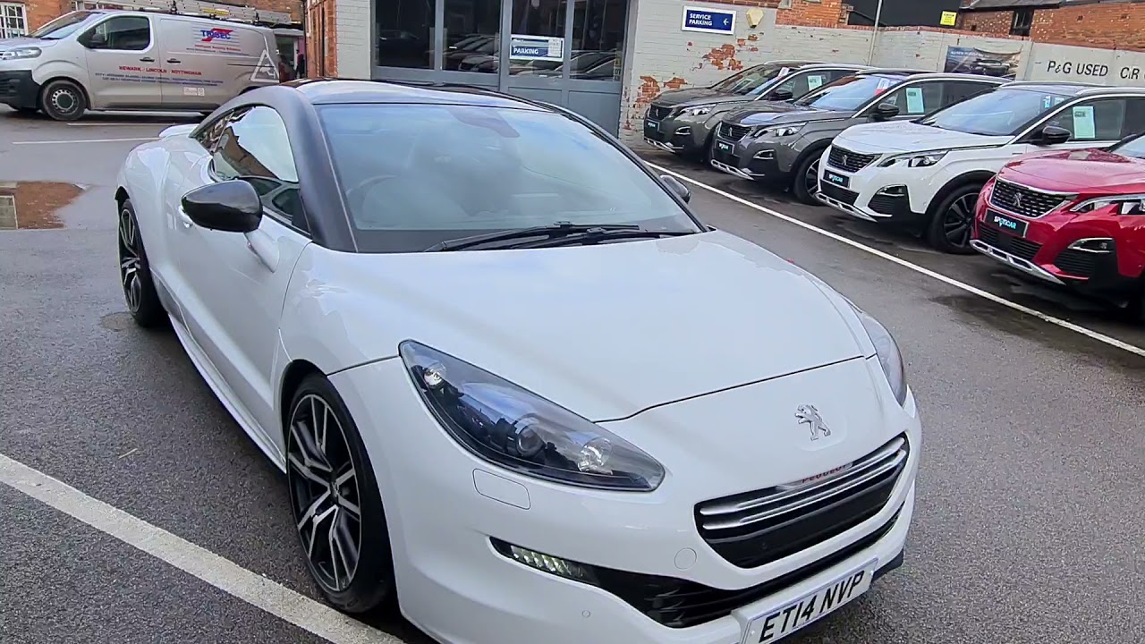 !!RARE!! Peugeot RCZ R 1.6 THP 270bhp 2dr 6spd Manual in Bianca White