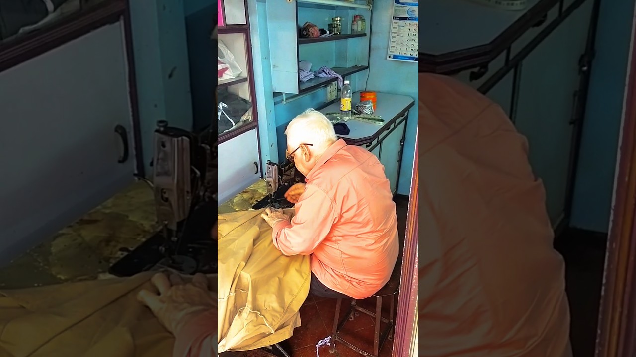 at kasba peth,pune the oldest tailor here🙂🙏🏻#tailoring #oldtailor #kasbapeth #pune