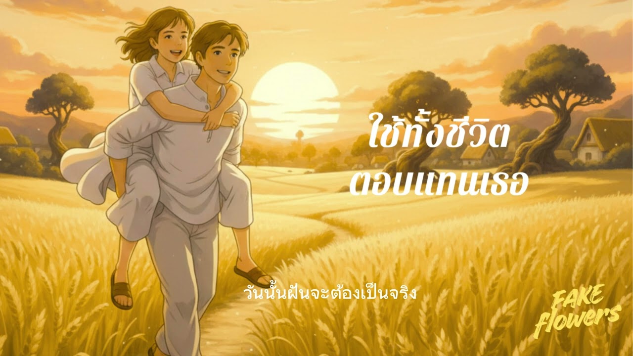 ใช้ทั้งชีวิตตอบแทนเธอ - Fake Flowers (ดอกไม้ปลอม)