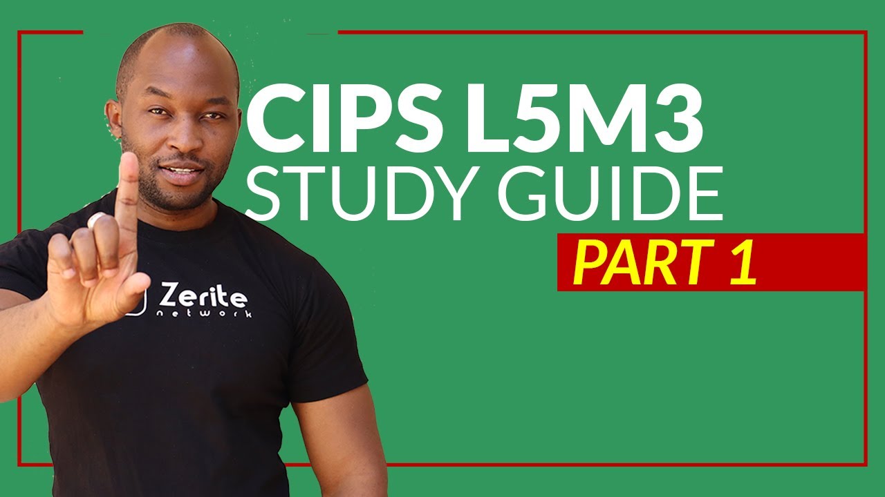 CIPS L5M3 Study guide Managing contractual risks PART 1