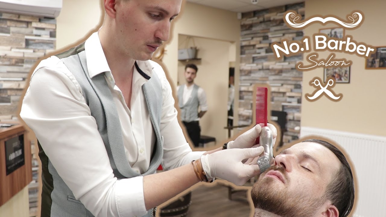 Hogyan nyír szakállat egy profi?!💈| Férfi Szépségápolási Percek EXTRA ✂️
