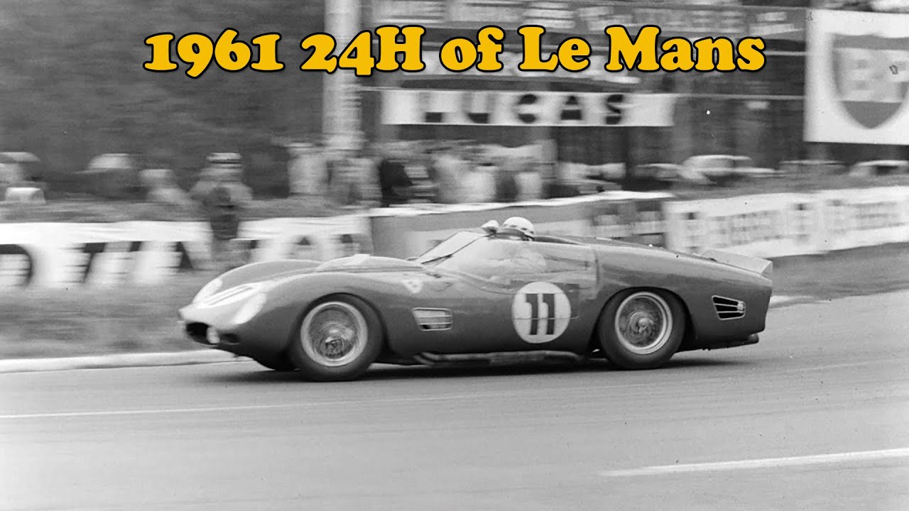 1961 24H of Le Mans (Rare French Film)