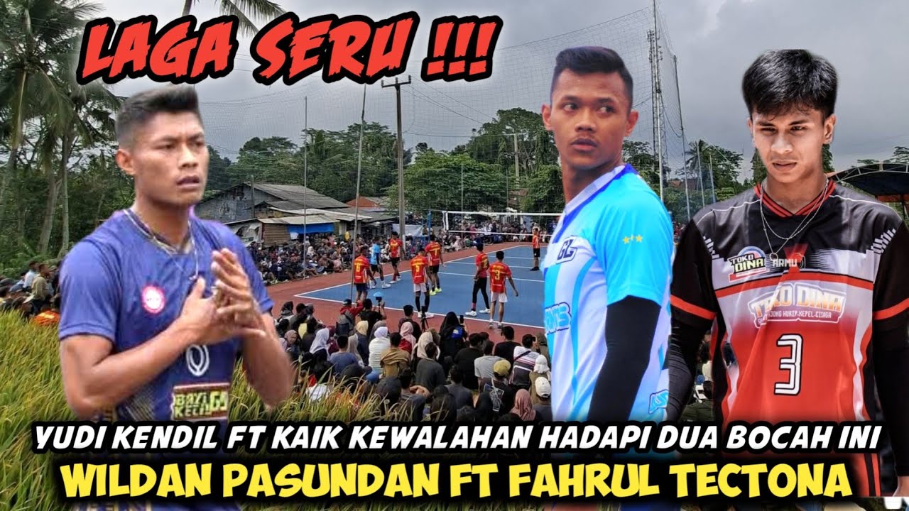 LAGA SERU !!! Yudi Kendik FT TIM KAIK kewalahan hadapi Wildan Pasundan & Fahrul Tectona