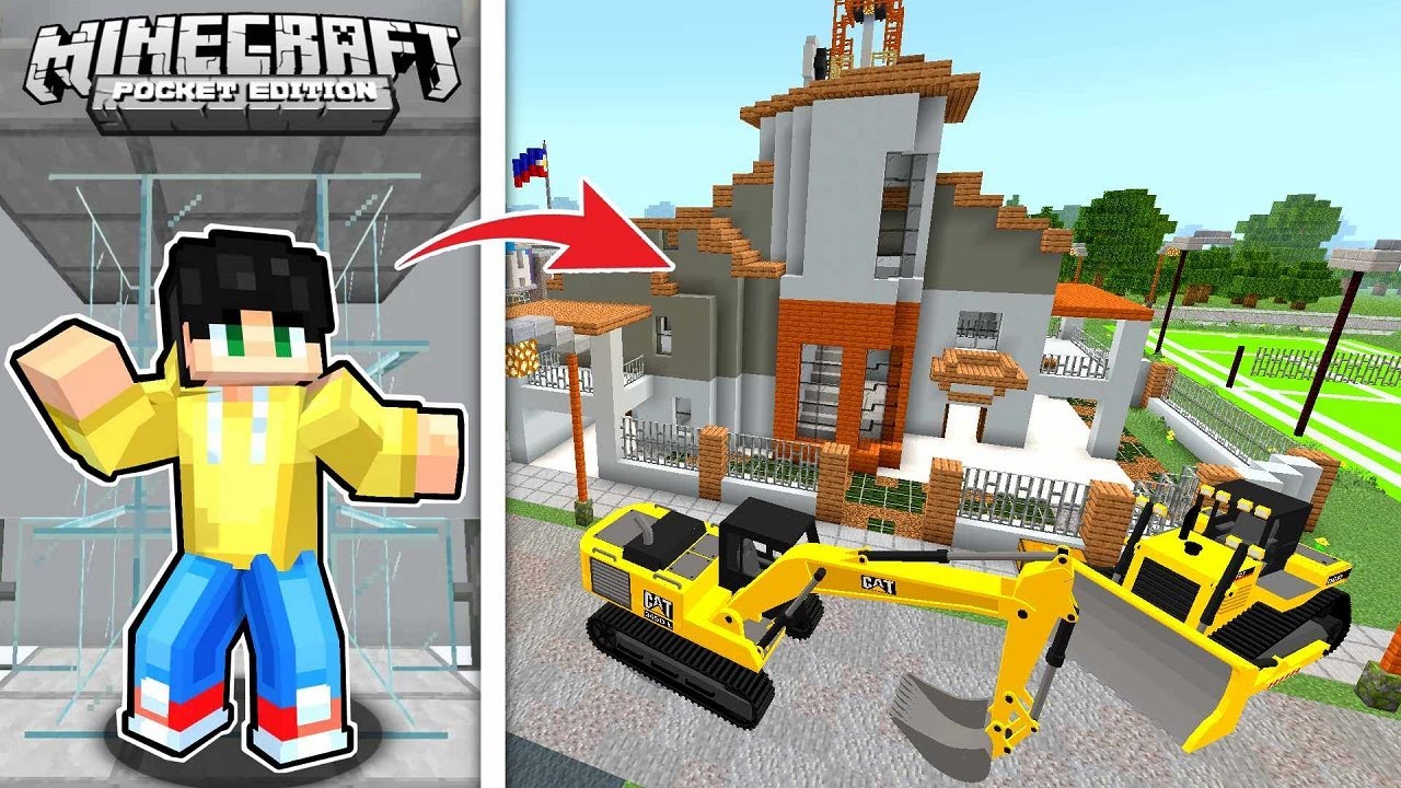BAGONG BG HOUSE sa UWU CITY ni VON ORDONA sa Minecraft PE