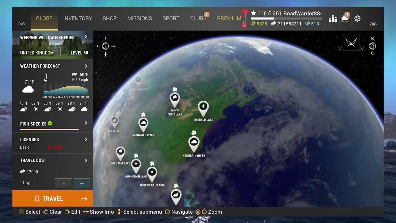 Fishing Planet - Monday Afternoon Chill stream