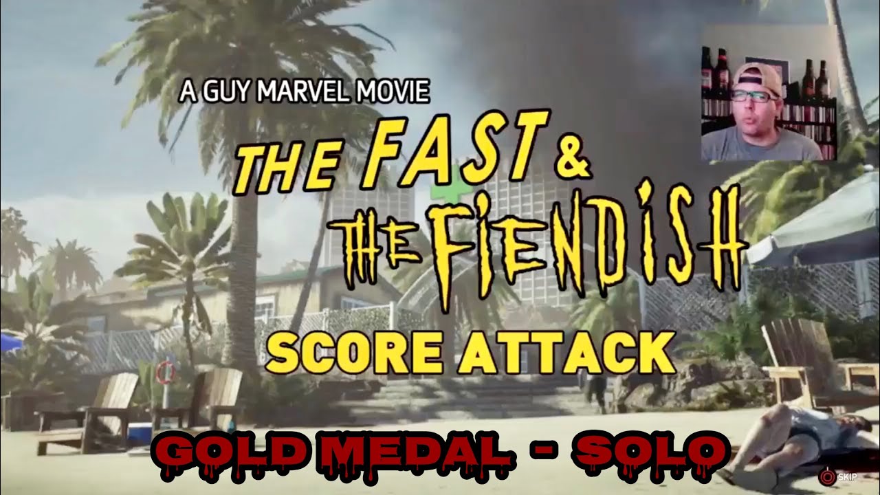 Dead Living Zombies - The Fast & The Fiendish: Score Attack Gold Medal [SOLO]