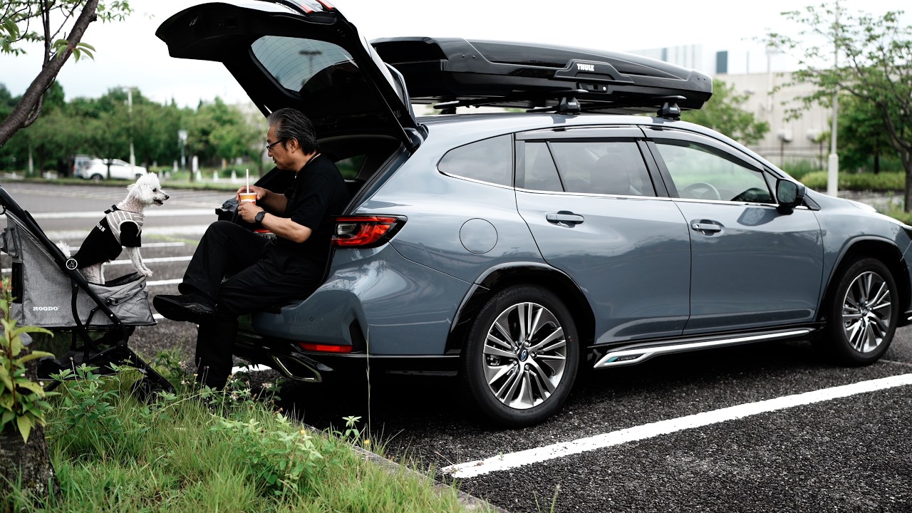 レイバックが一段とお洒落になりました　ルーフボックス　Thule Motion XT Alpine