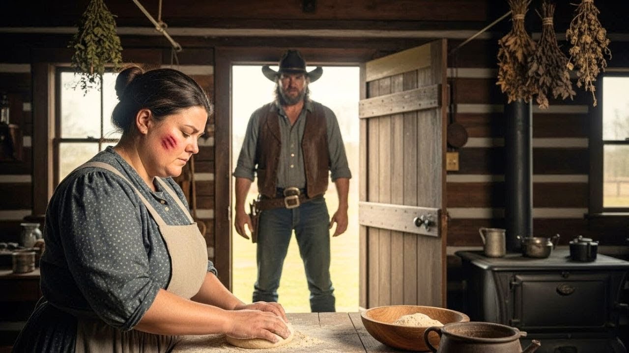 Le cow-boy géant vit des marques sur le visage de sa cuisinière — sa réaction choqua la ville