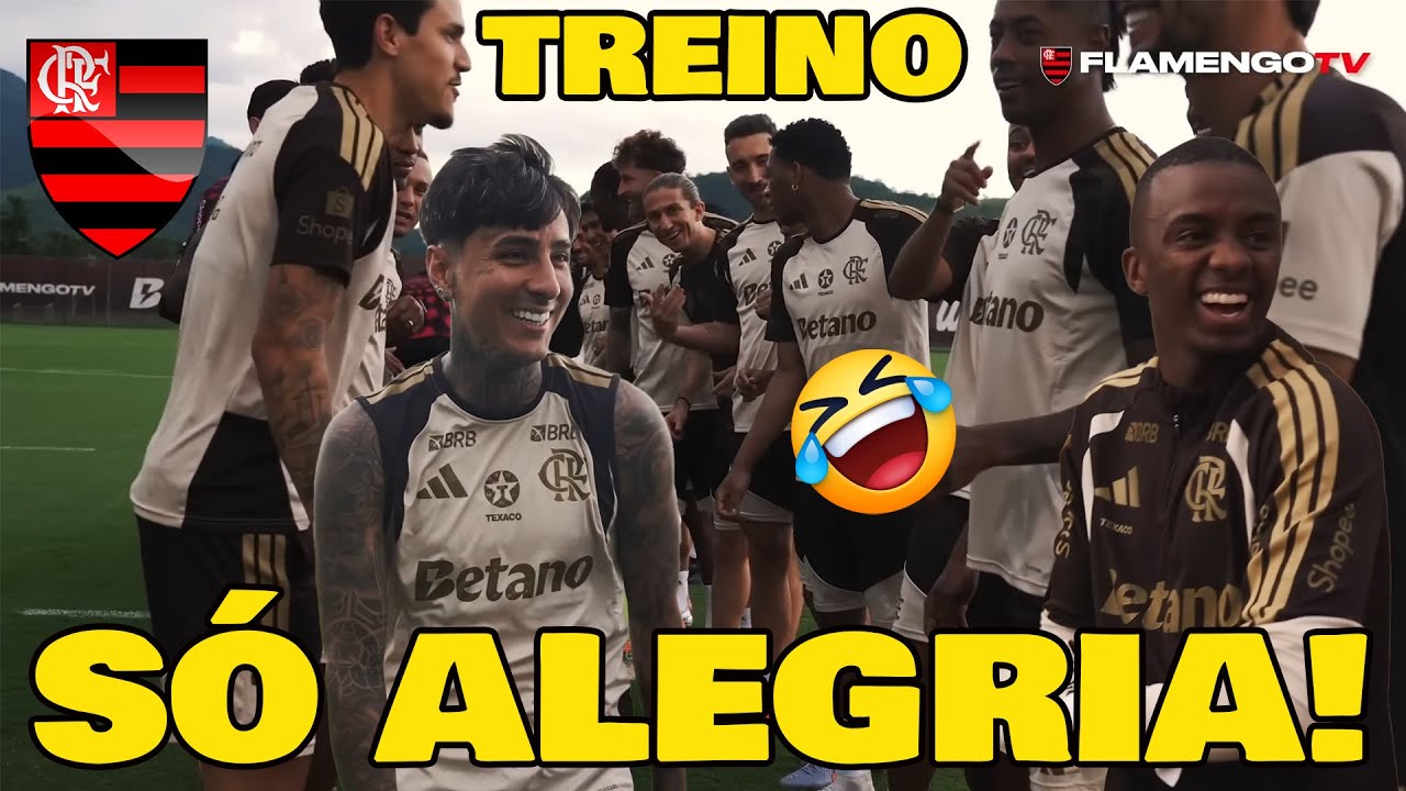 O AMBIENTE NO FLAMENGO ESTÁ ÓTIMO! VEJA COMO FOI A SEMANA DE TREINOS DO MENGÃO!