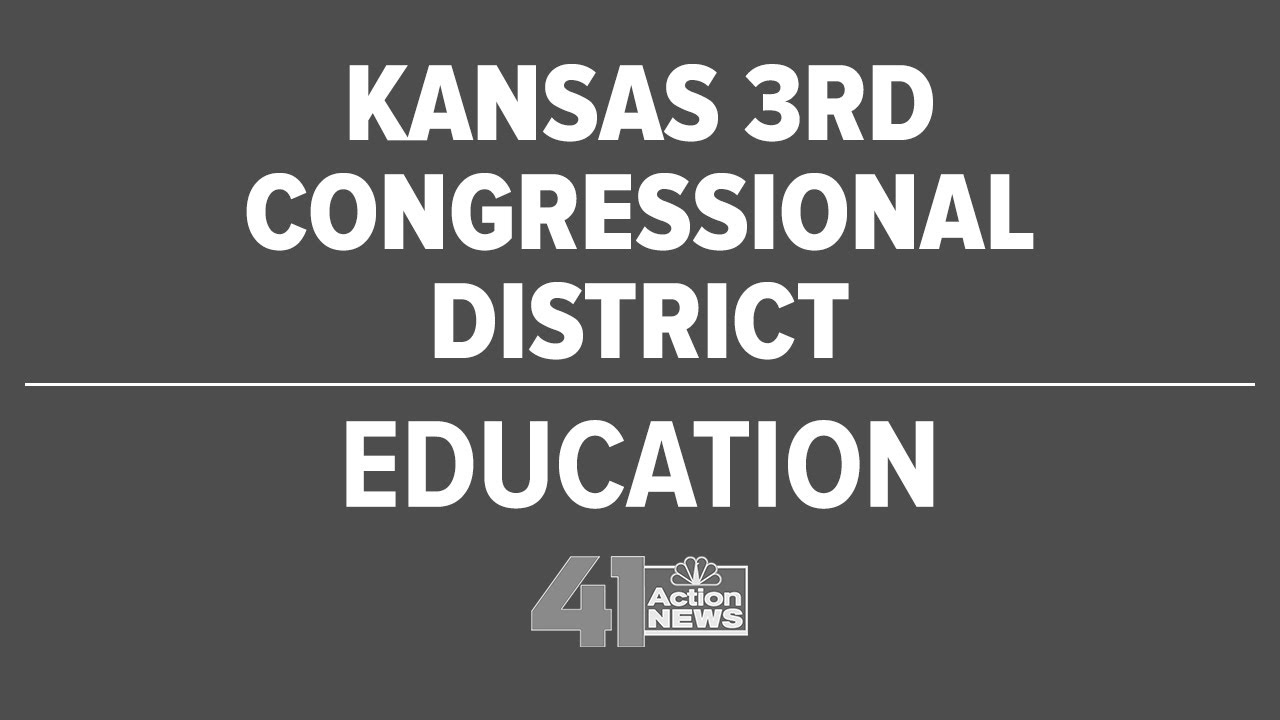 Candidates for Kansas' 3rd congressional district on education