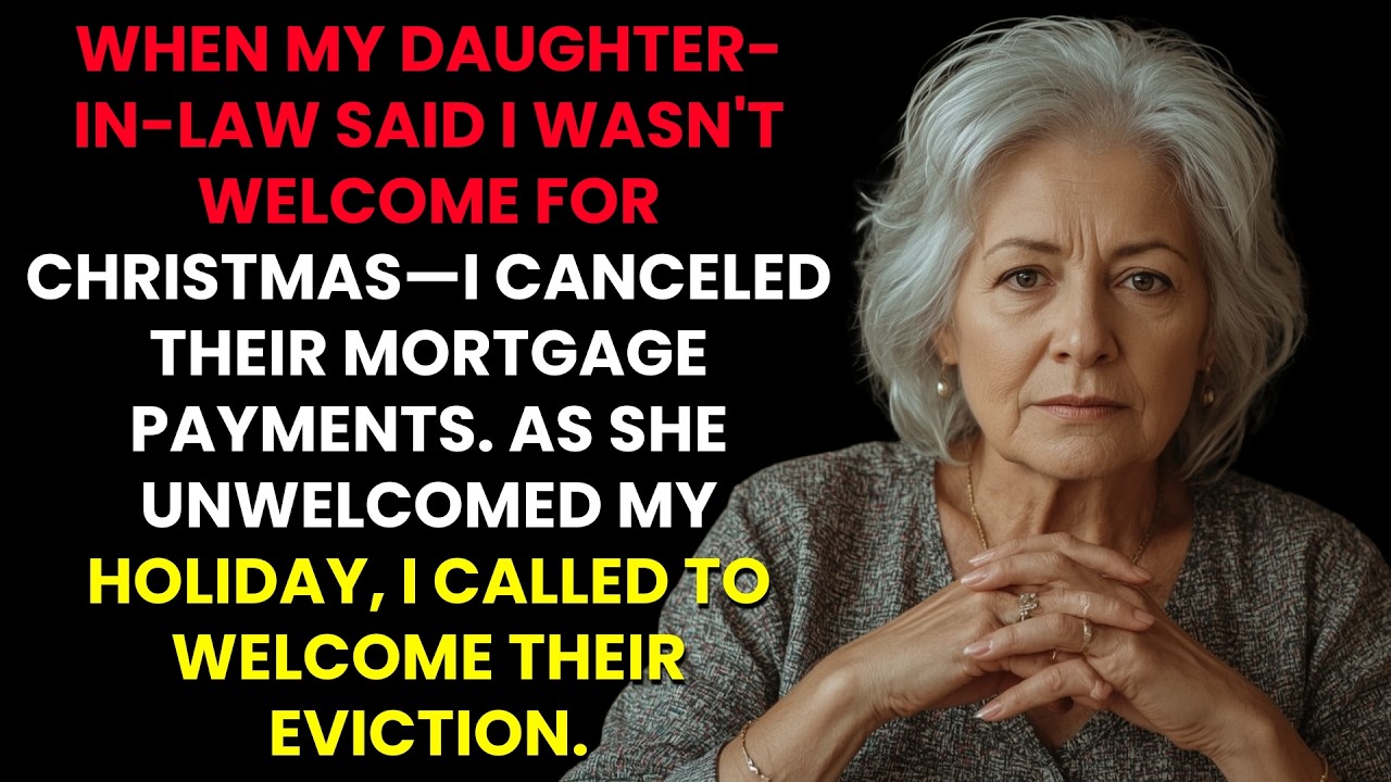 When My Daughter-In-Law Said I Wasn't Welcome For Christmas—I Canceled Their Mortgage Payments
