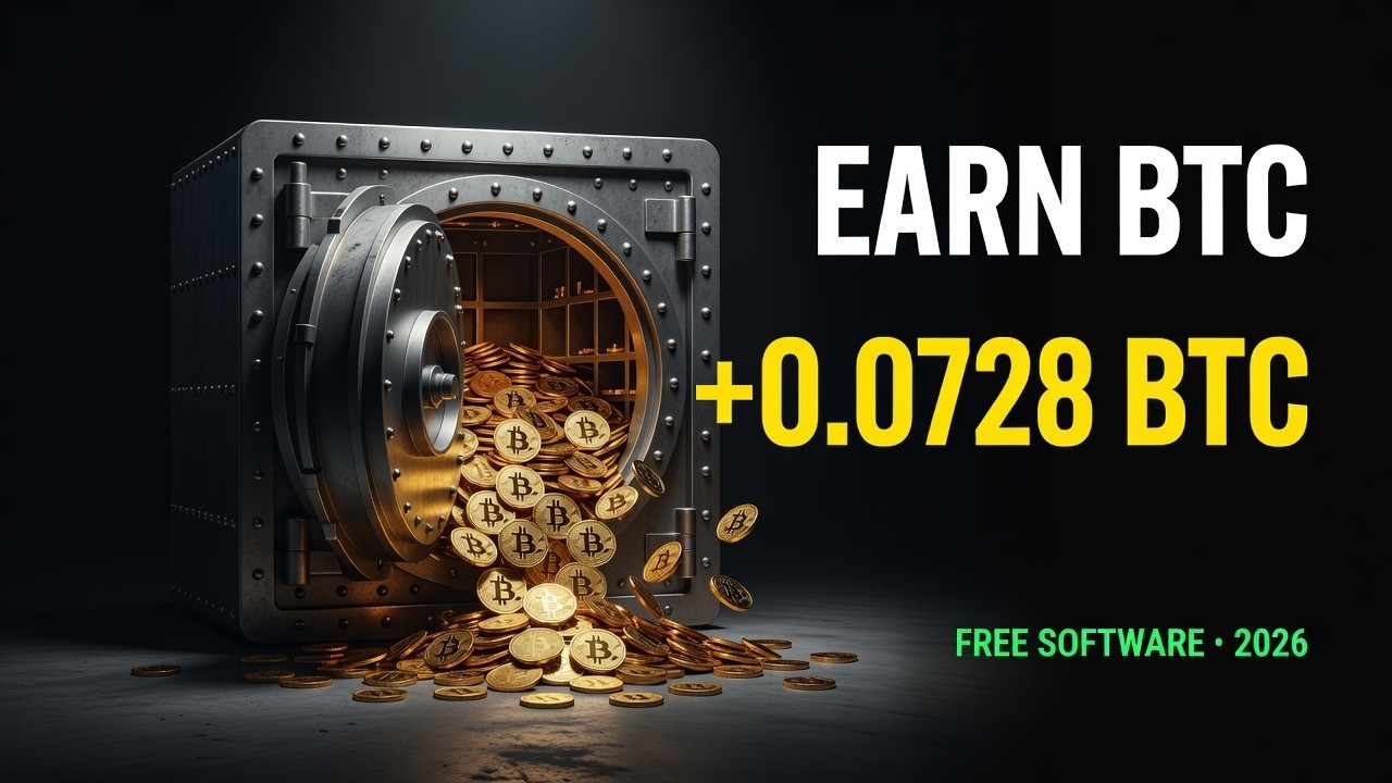 Earn Free Bitcoin with Passive BTC Miner: No Rig Needed - Download & Run on Your PC! 💻