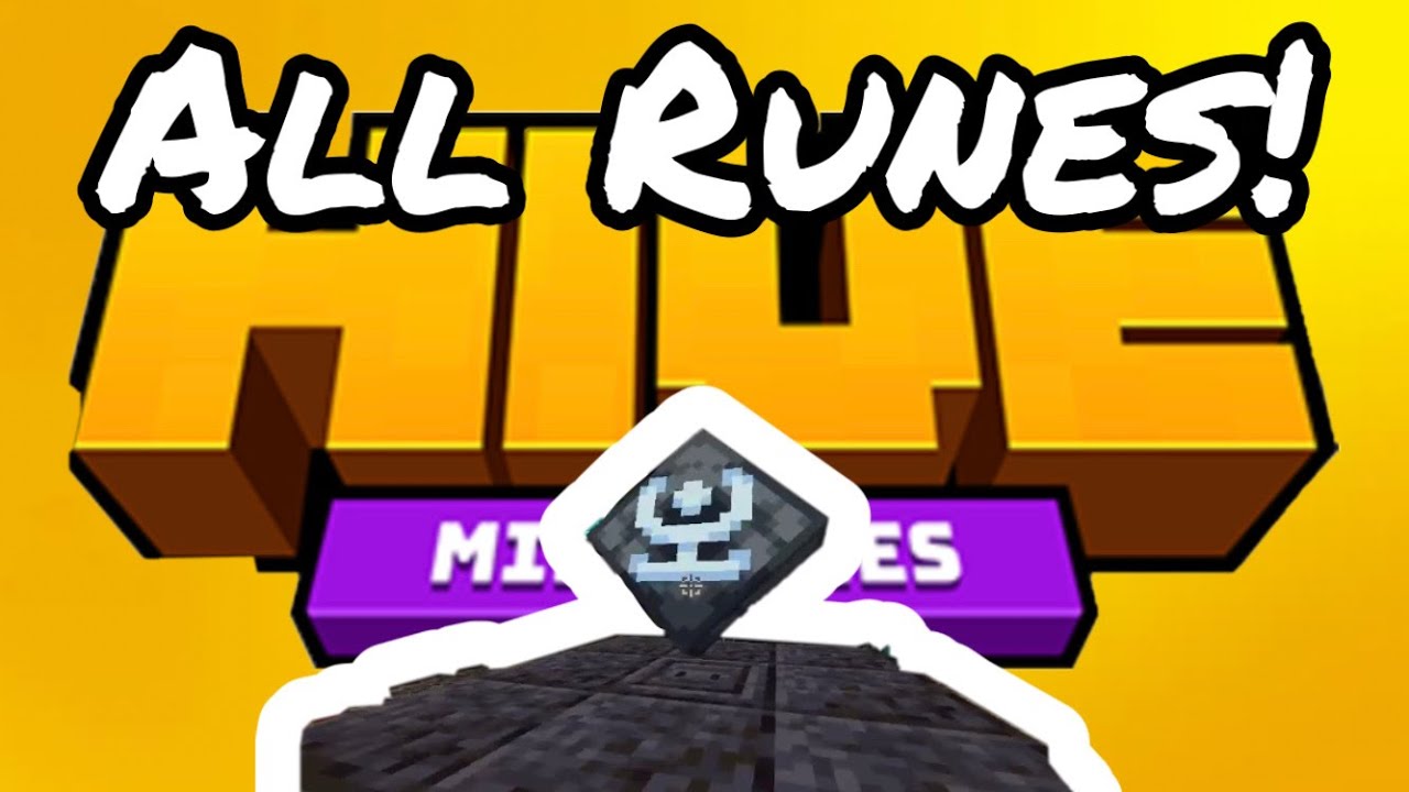 All Hive Runes! Explained.