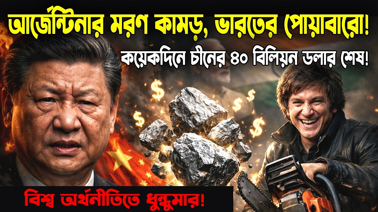 Argentina-এ ড্রাগনের সমাধি! চিনের $40 Billion ডুবল? ভারতের জন্য বিরাট সুযোগ! | Geopolitics