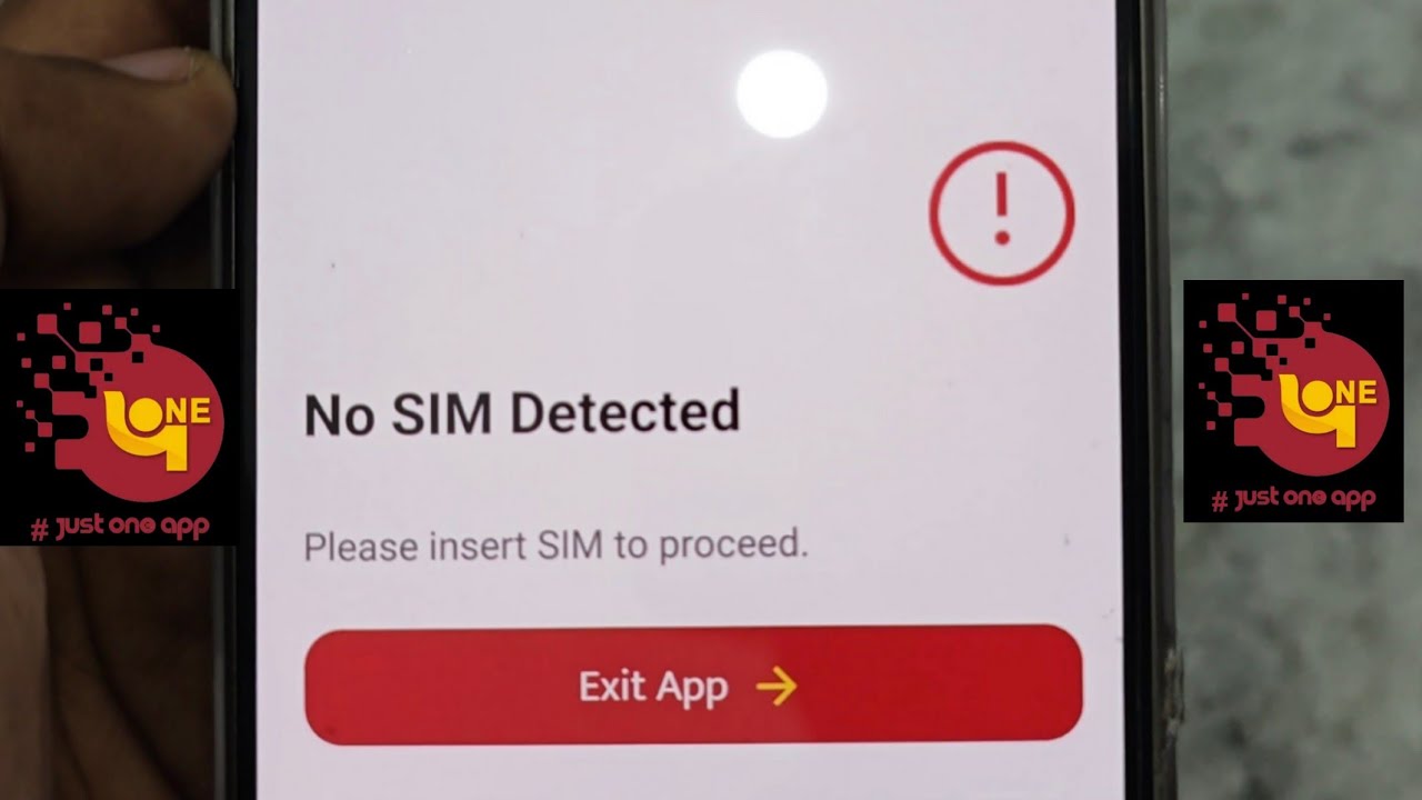 No Sim Detected Problem in PNB One App | Please insert Sim To Proceed in PNB One App