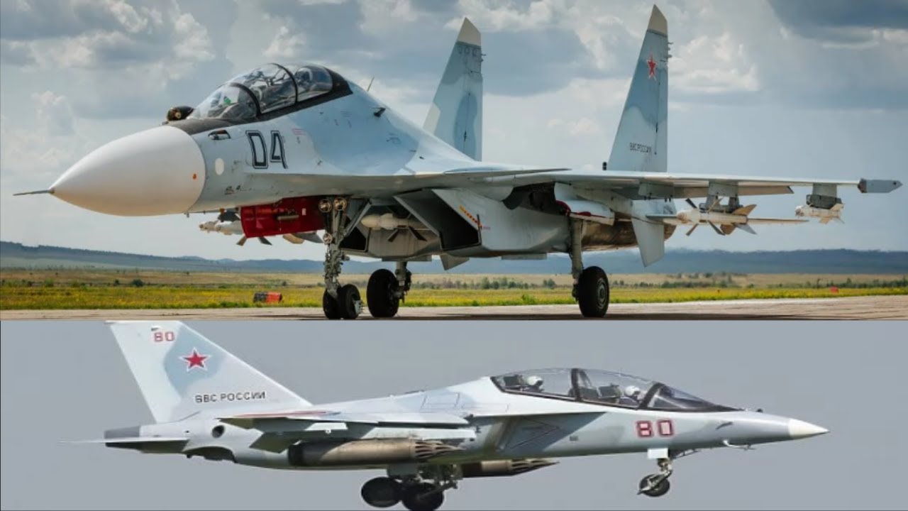 New Su-30SM2 Fighter, Yak-130 Combat Trainer, Transferred to Russian Air Force