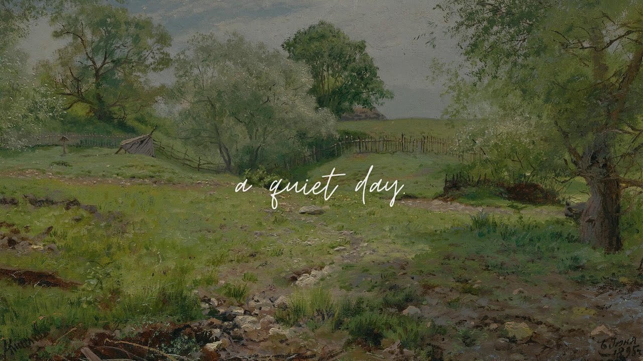a aesthetic playlist for a quiet morning