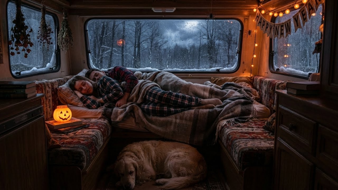 Here, You’re Safe — Deep Rain Sounds for a Mind Tired of Everything 💤