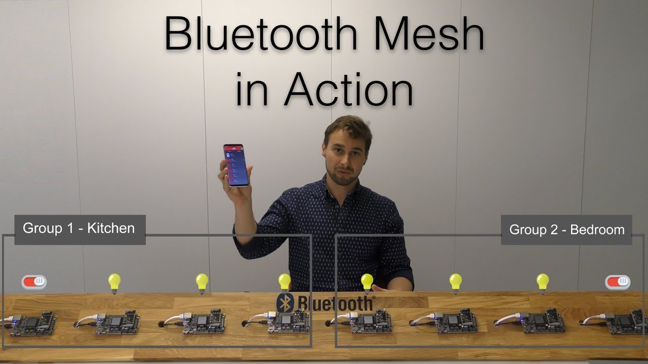 Технология Bluetooth Mesh в действии &mdash; от Silicon Labs.