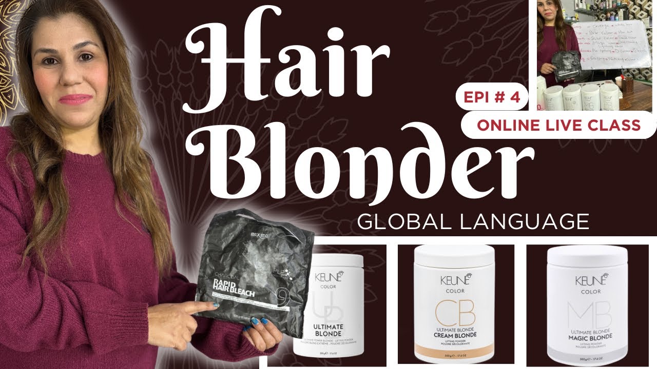 “Black Blonde to Blue/Charcoal Blonde | Professional Salon Pro CB PB MB FB Hair Masterclass