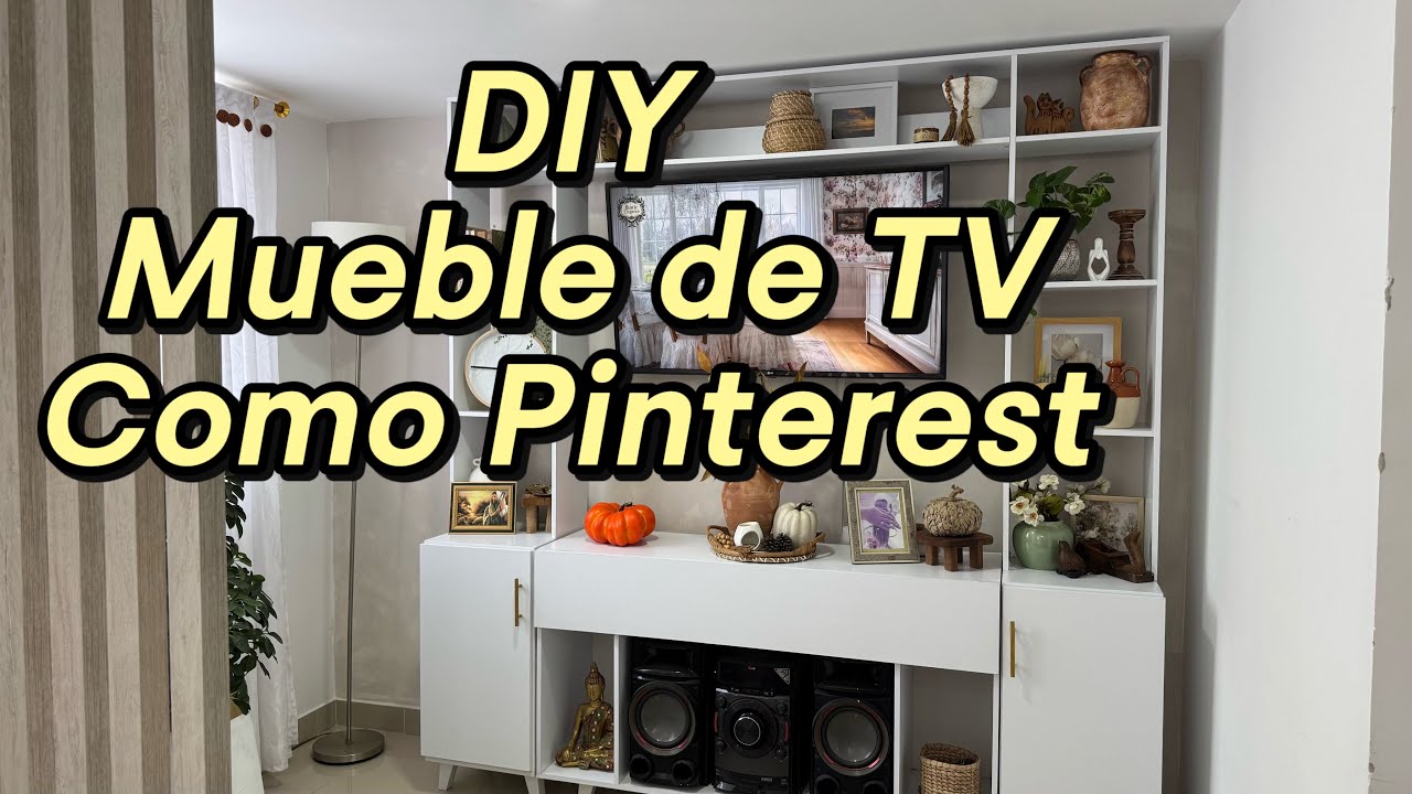 Mueble de TV como Pinterest 