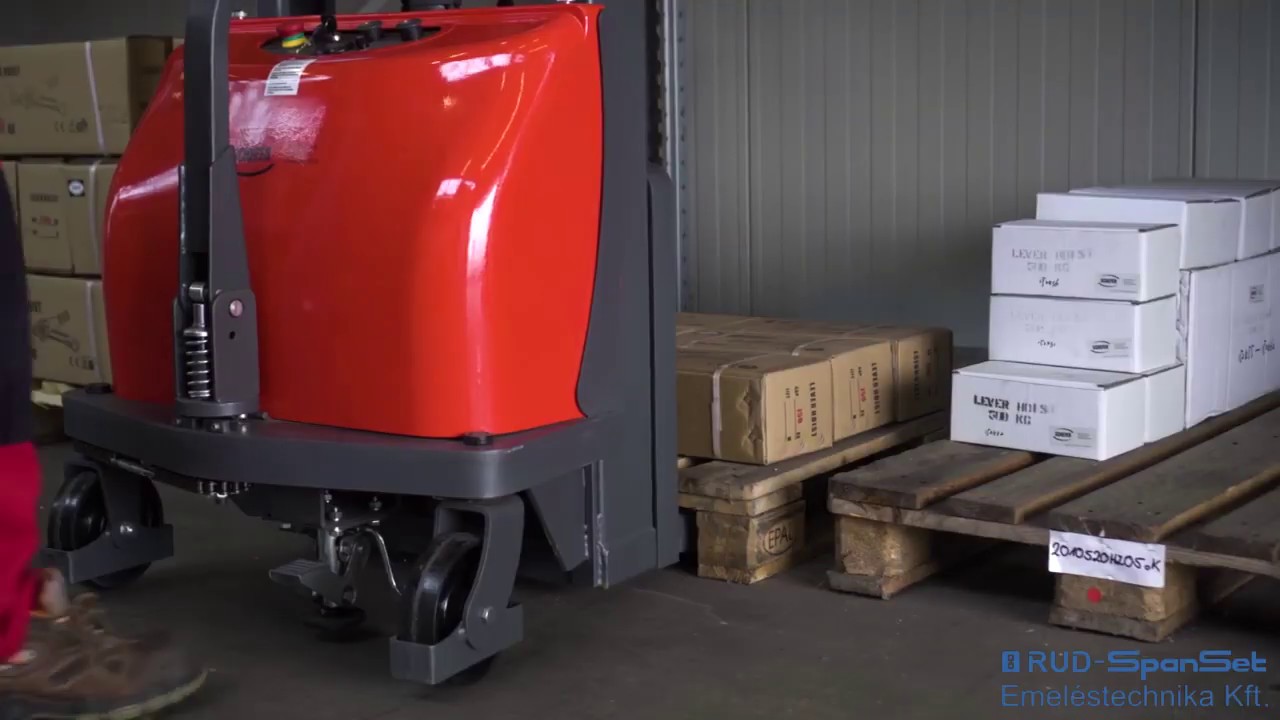 Rud-Spanset Kft. Schefer Fél elektromos magas emelésű raklapemelő EHS Eco