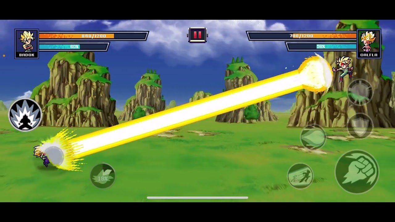 Ssj bardock vs ssj caulifla
