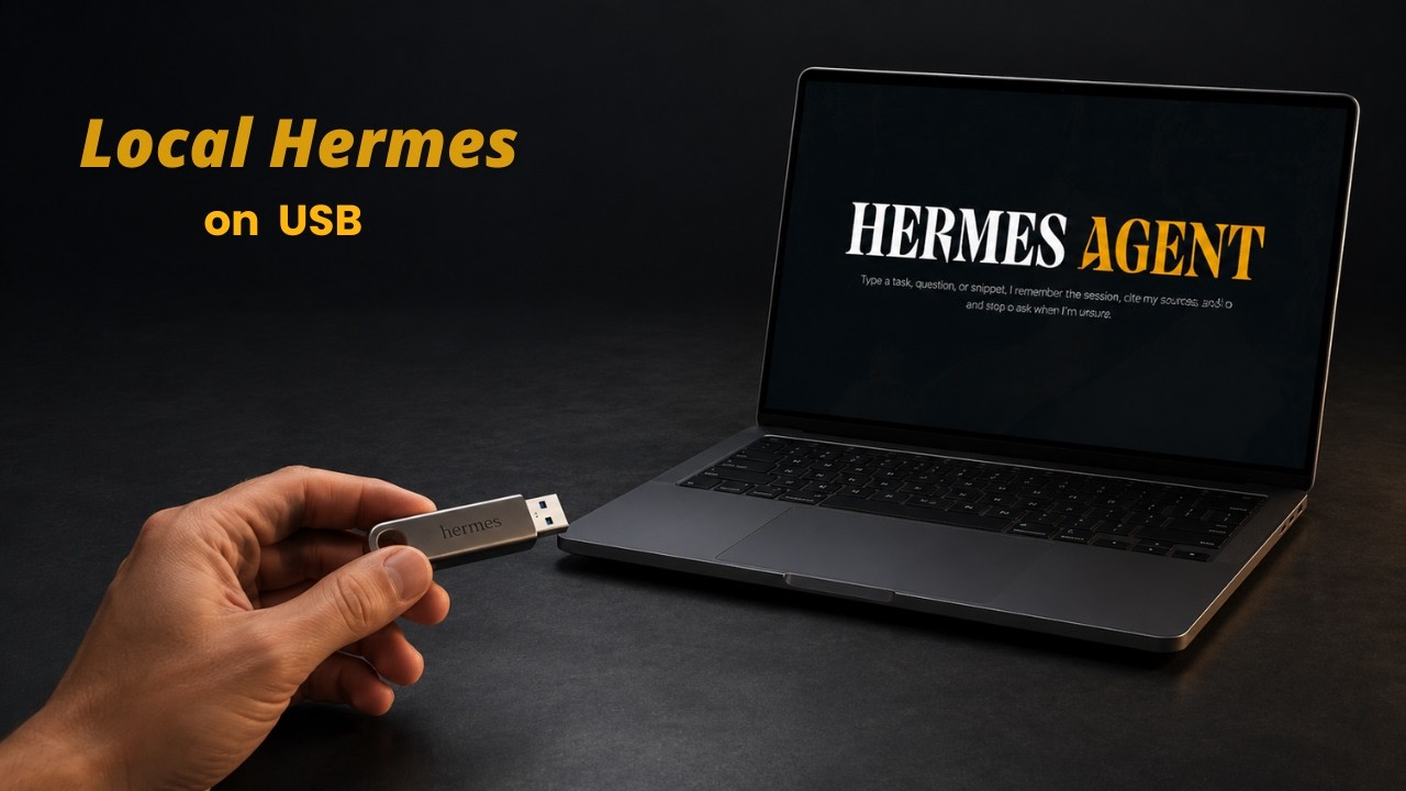 Превратите любой USB-накопитель в портативного ИИ-агента &mdash; Hermes AI🤯