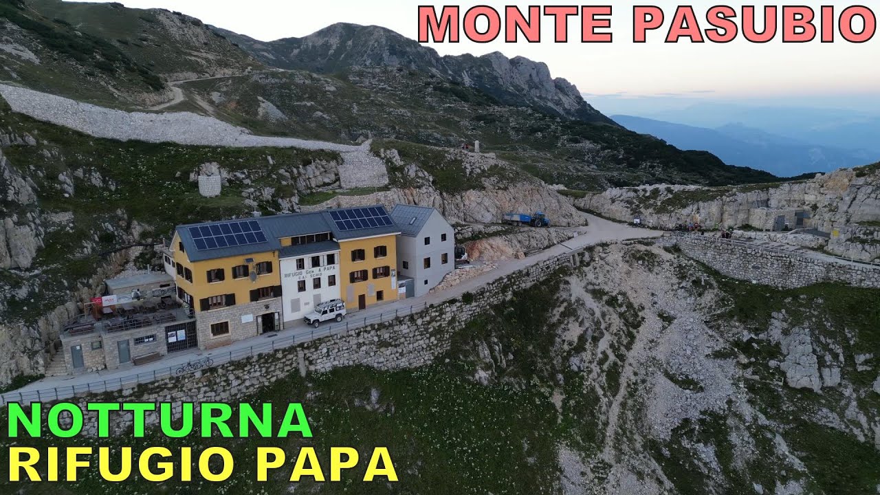 Rifugio Papa in notturna - MTB 13 Luglio 2022
