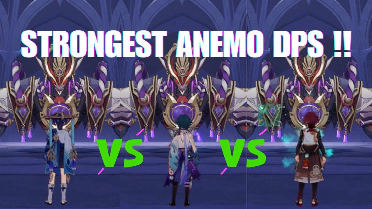 F2P : Anemo DPS Comparison!! Who Is The Real Goat?? [GENSHIN IMPACT]