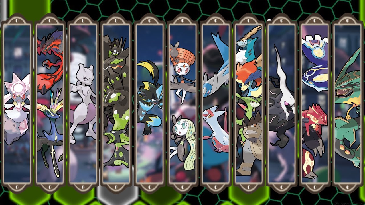 All Legendary/ Mythical Pokemon Battle Theme in Legends Z-A