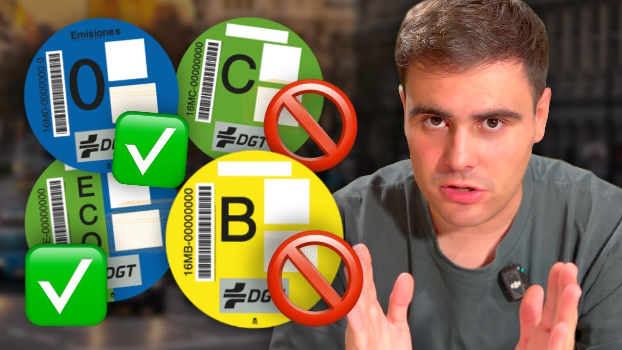 PROHIBIDO circular por ciudad con Etiqueta B 🚫