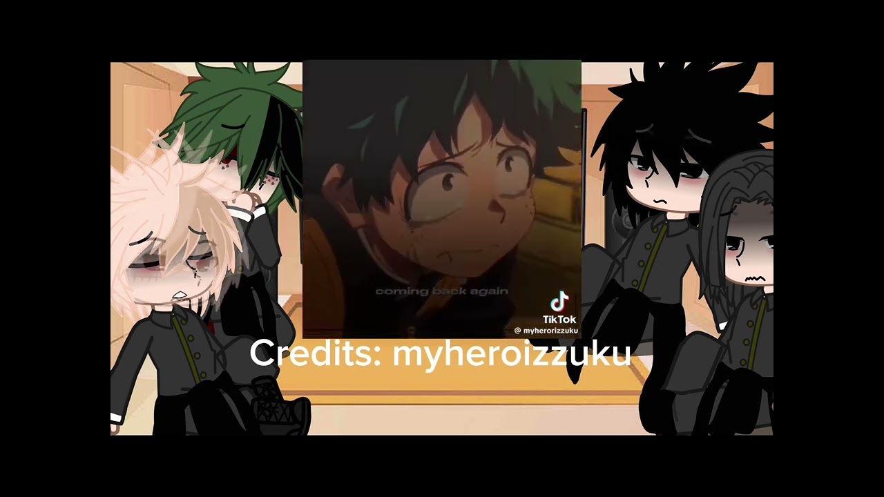 Middle school dekus bullies react to him and bakugou /mha/ /bkdk/ - Hachiko._.Gacha._.