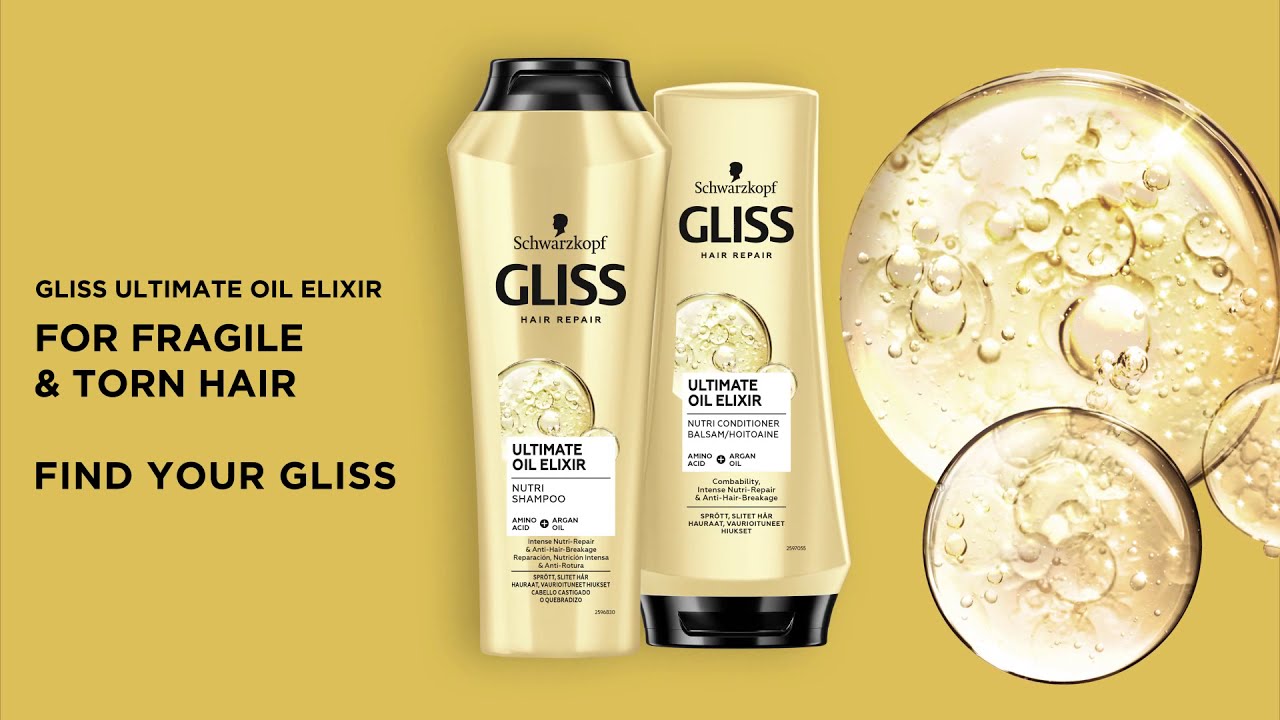 GLISS ULTIMATE OIL ELIXIR - for fragile and torn hair