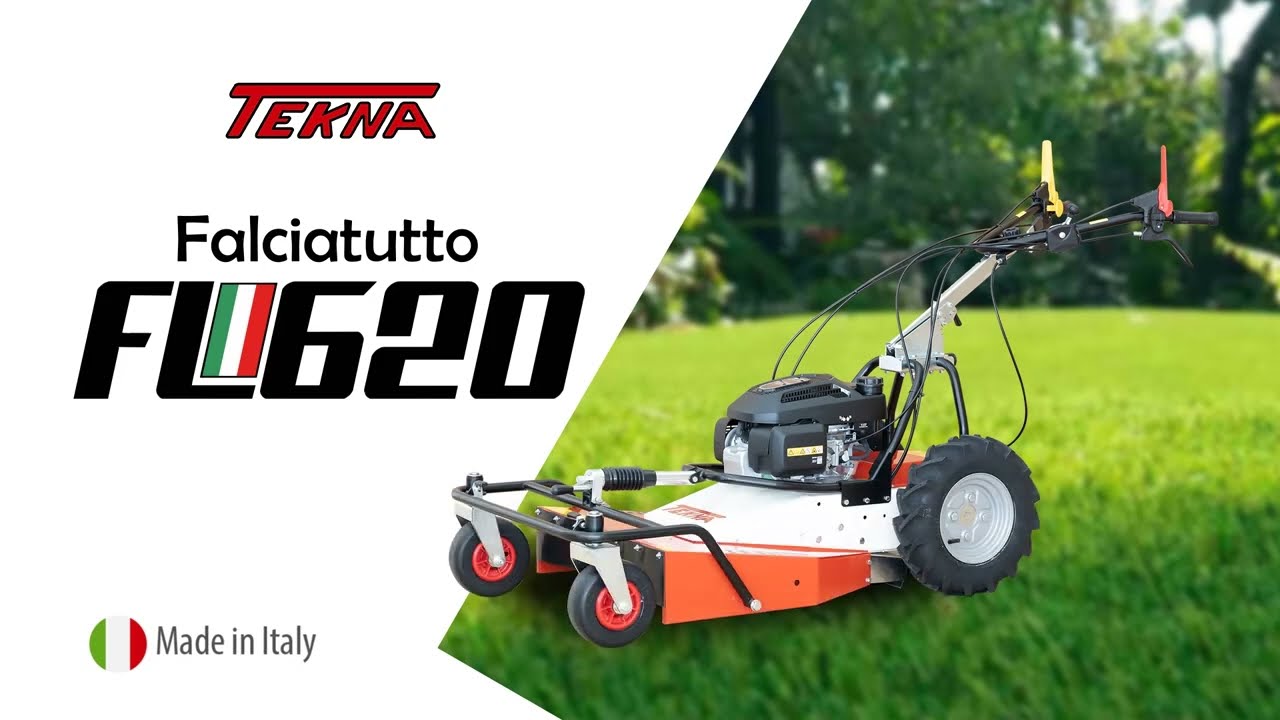 Falciatutto TEKNA FL620 con motore Honda adatto allo sfalcio di erba ed arbusti