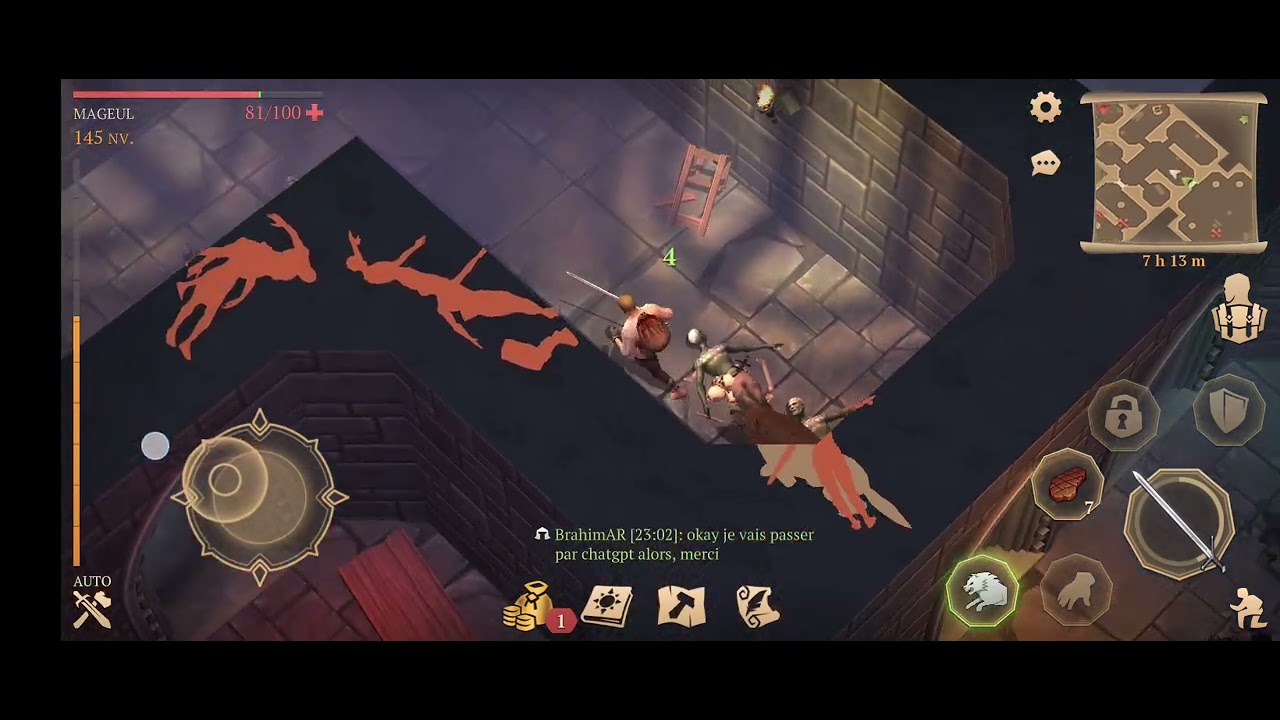2 ème étage des reprouver mode normal