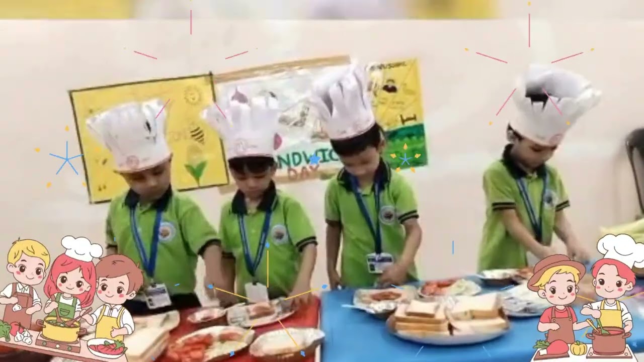 Sandwich Day Activity (LKG) #activity #preschool