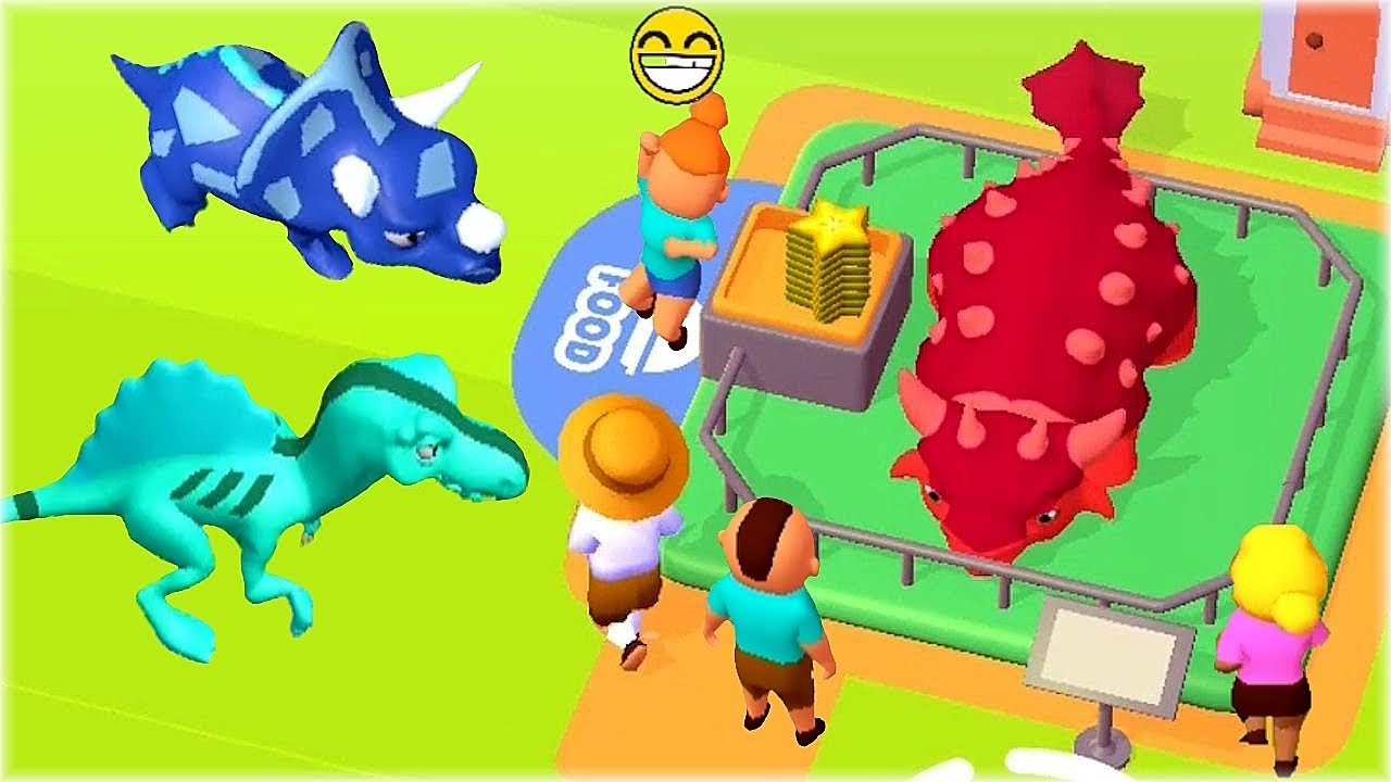 Upgrading Dinosaur Park to Max Level