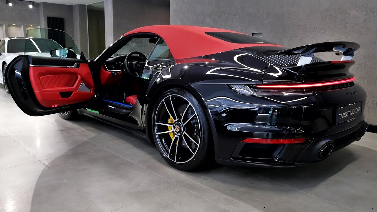 2021 Porsche 911 Turbo S Cabrio - Детали экстерьера и интерьера (автомобиль-монстр)