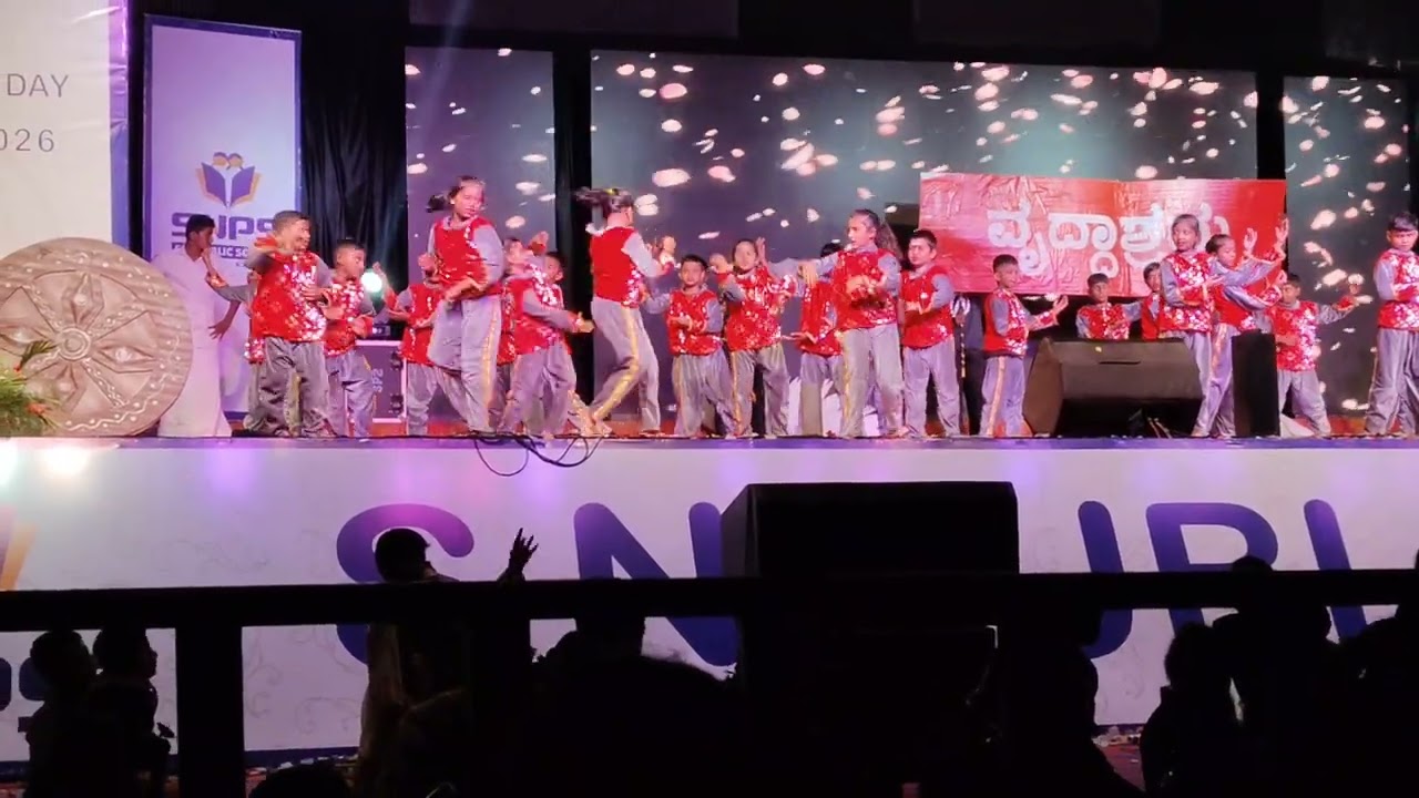 A beautiful message of mother and children sentement performance by SNPS school K R nagar