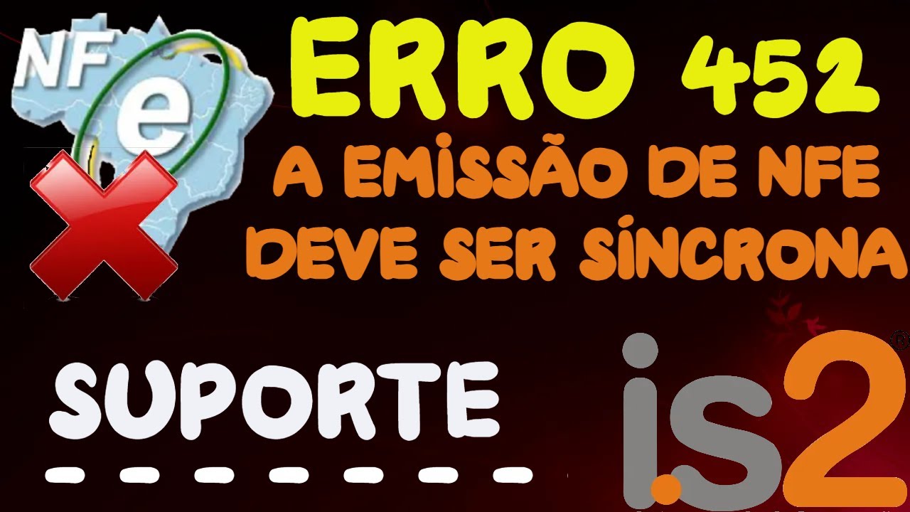 Erro NFe Rejeicao 452 Solicitada resposta ass&iacute;ncrona para Lote com somente uma NFe - Suporte IS2