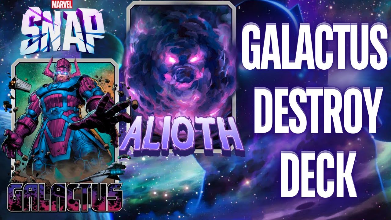Galactus Destroying Everyone in Infinite Rank Marvel Snap
